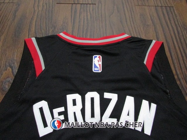 Maillot Authentique Toronto Raptors Derozan 2017-18 10 Noir